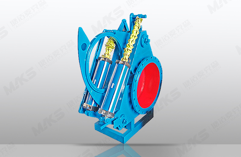 氣動(dòng)扇形盲板閥