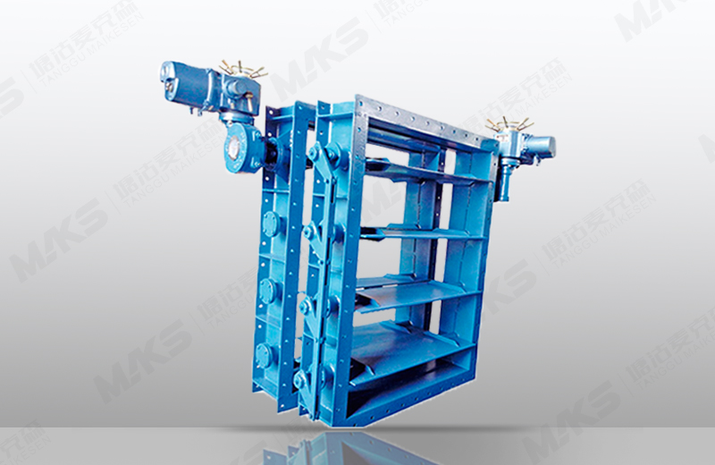 電動(dòng)矩形百葉閥